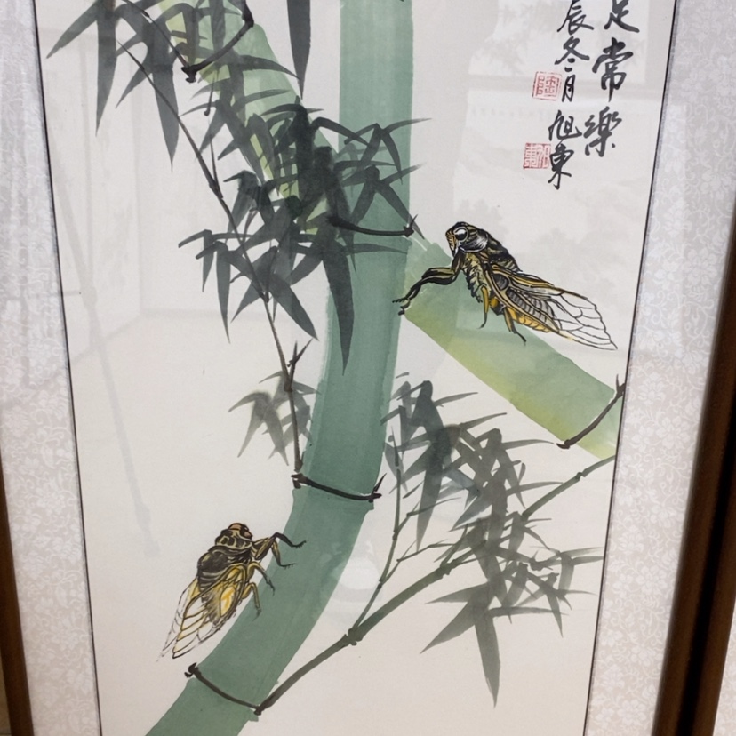 【闪购商品】国画手绘国画带框