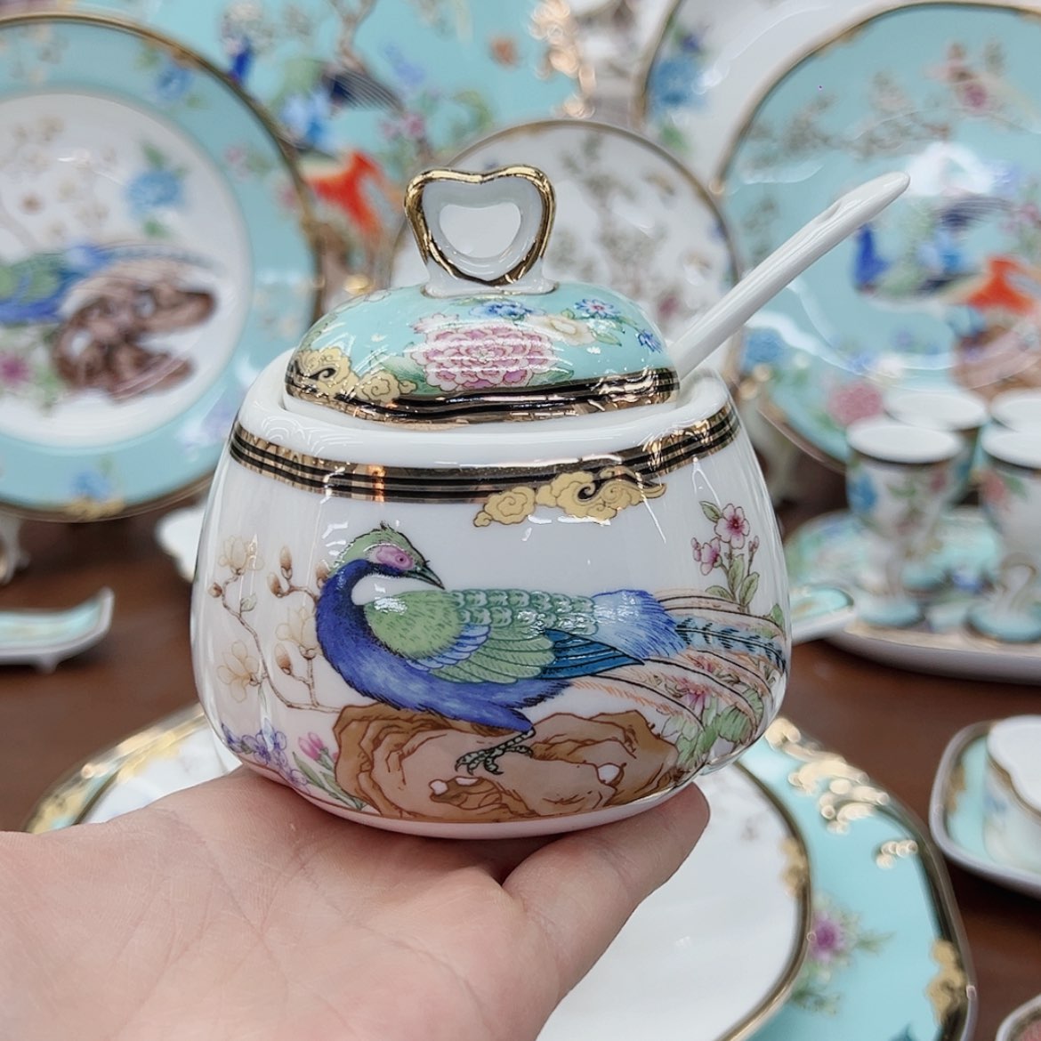 【闪购商品】骨瓷调料罐