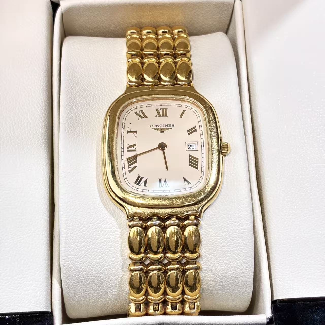 95新 Longines/浪琴 95新 浪琴/石英/Sjz0359赠送表带手链