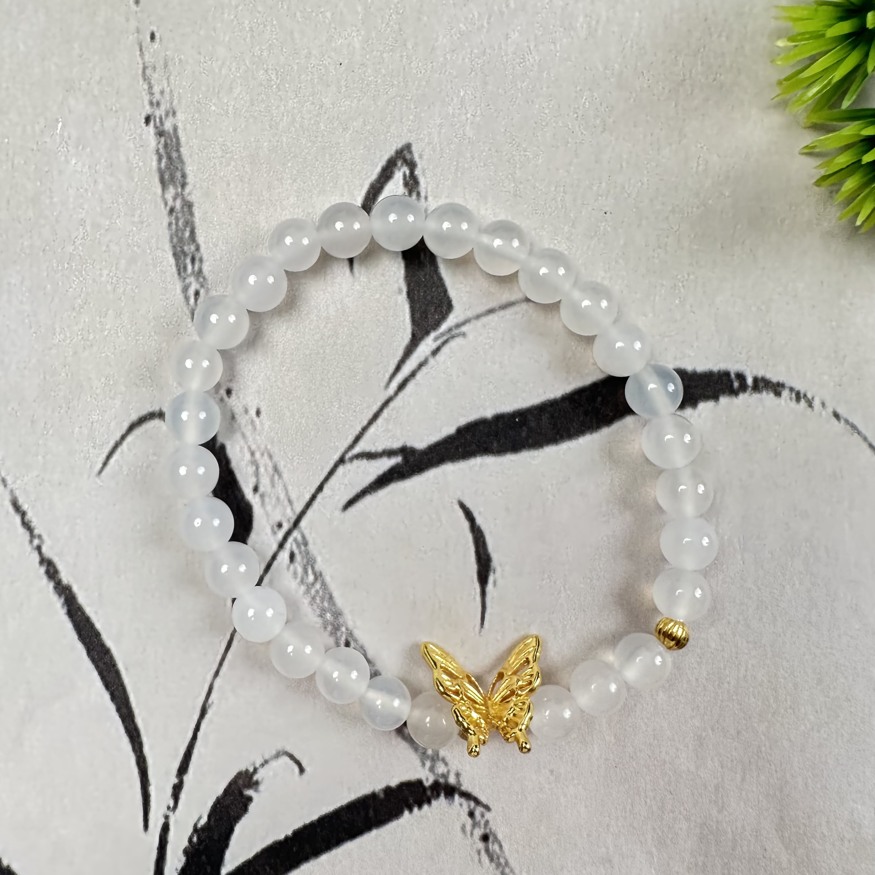 S45石英质玉手链少女感精美时尚气质百搭轻奢小众