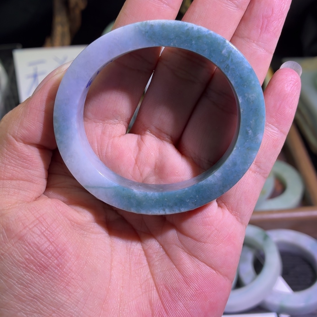 定制翡翠未镶嵌缅甸翡翠A货手镯毛胚定制