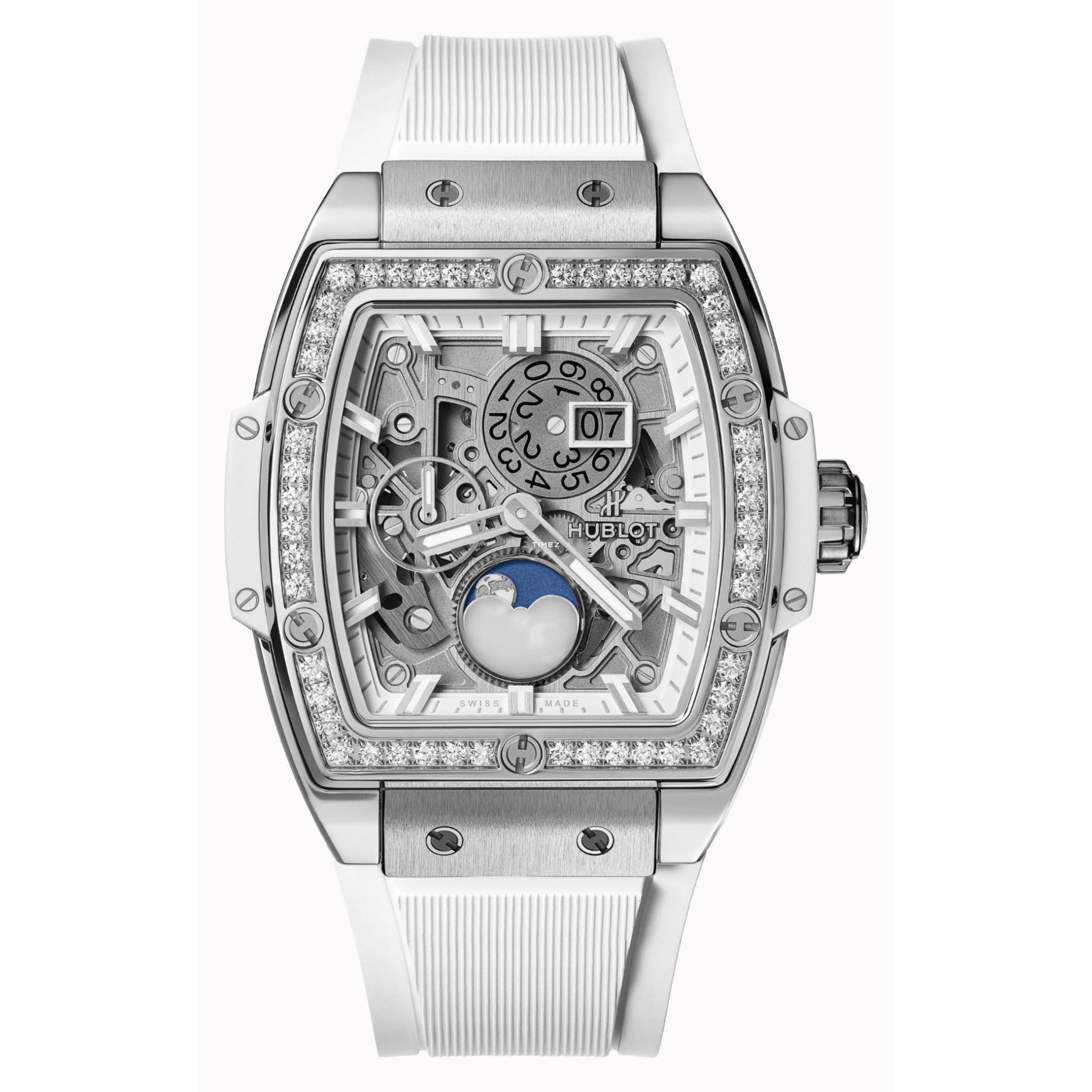 99新 Hublot/宇舶表 深圳名典/ 大爆炸酒桶 647.NE.2070./全套
