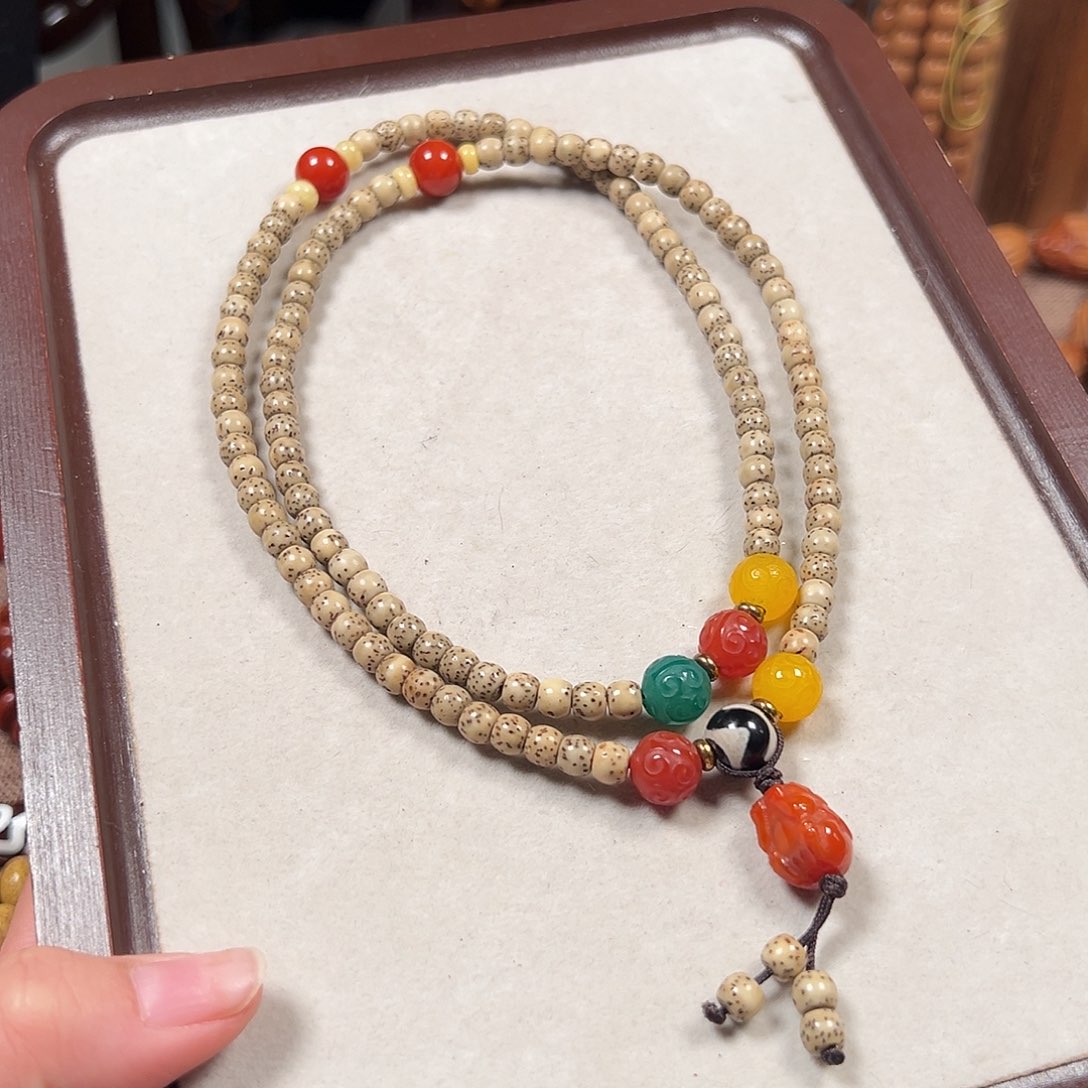 菩提把件未镶嵌星月菩提