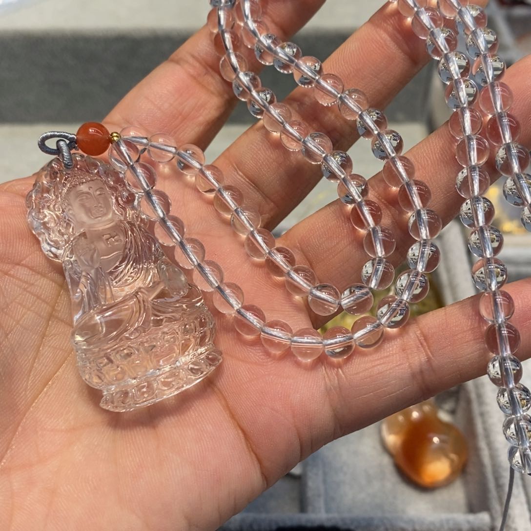 水晶吊坠未镶嵌Z00338婷