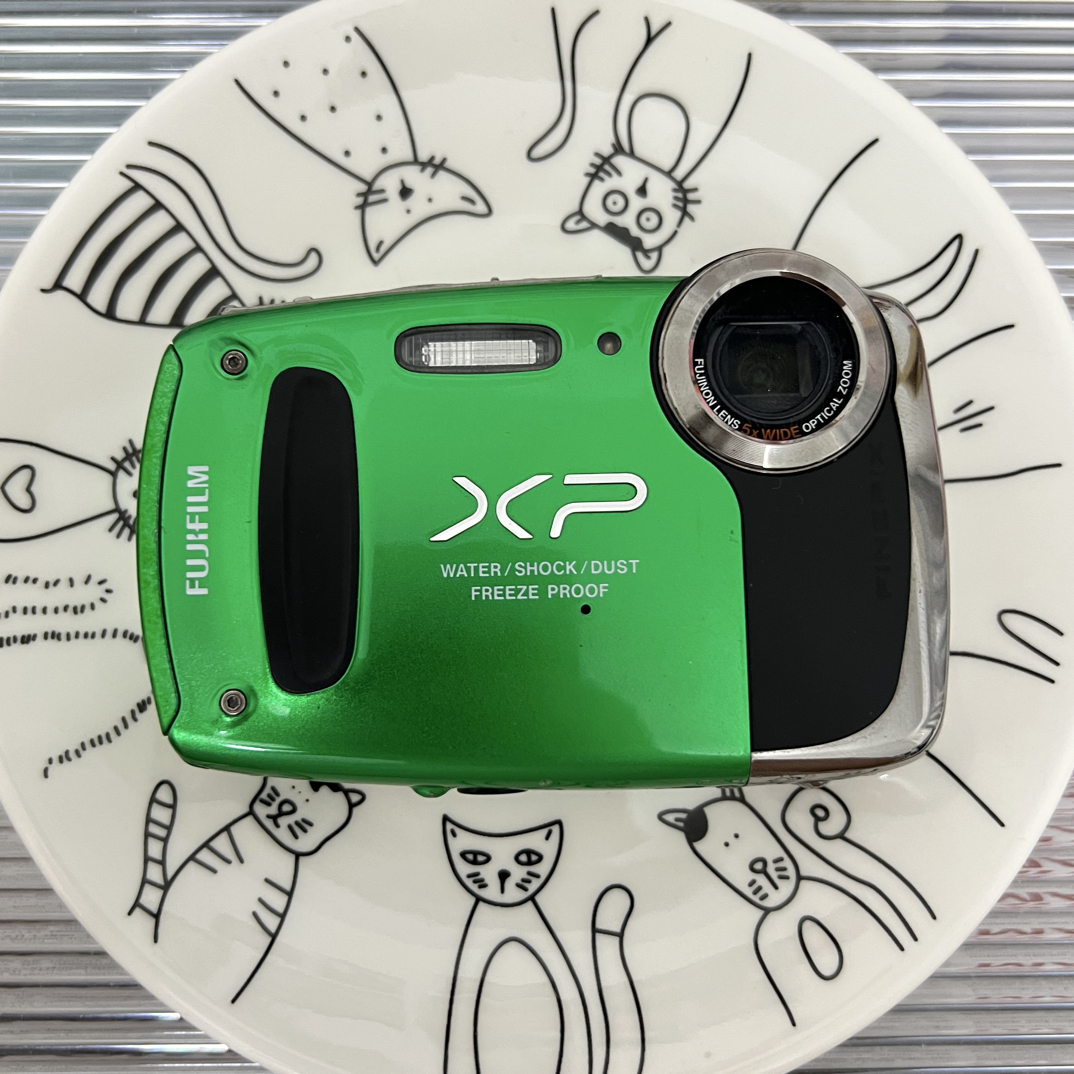 95新 Fujifilm/富士 XP50 色彩浓郁 复古胶片感 配件齐全