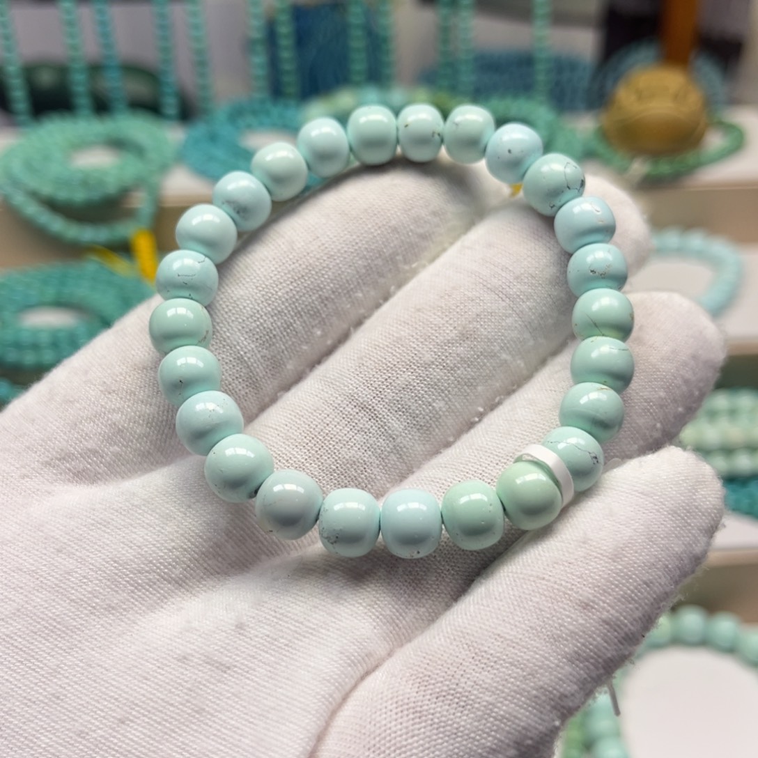 绿松石未镶嵌手链