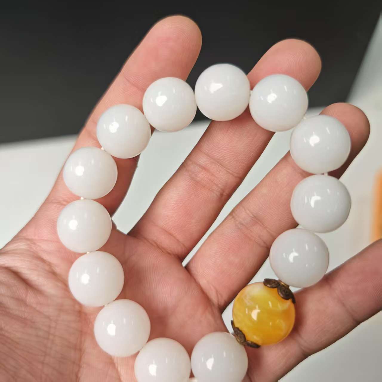 和田玉无事牌项链吊坠001