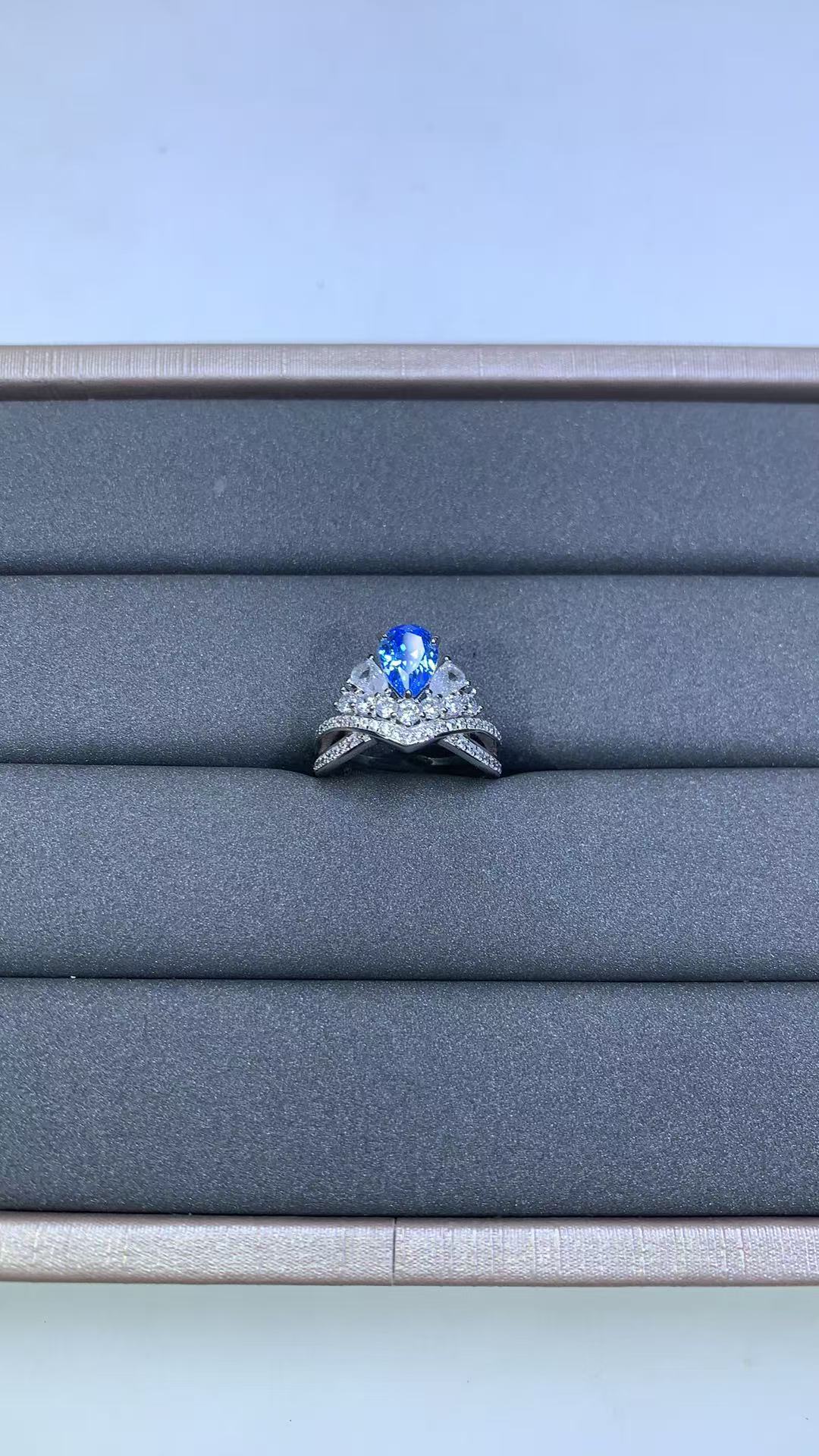 戒指 【璀璨星河】时尚经典百搭闭口戒指D834