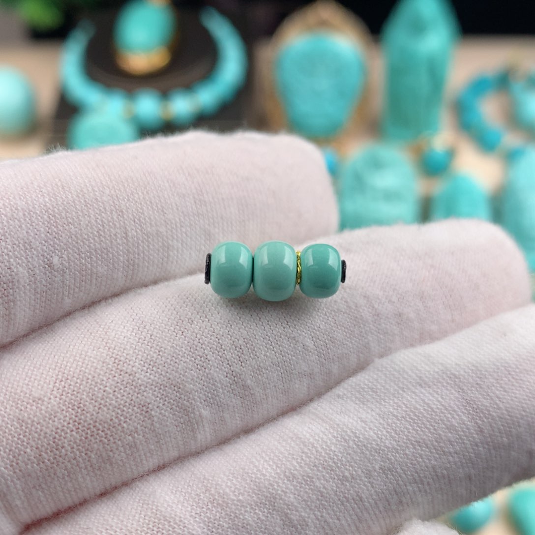 【闪购商品】绿松石珠宝半成品未镶嵌