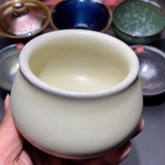 茶盏建盏主人杯茶壶盖碗品茗杯013
