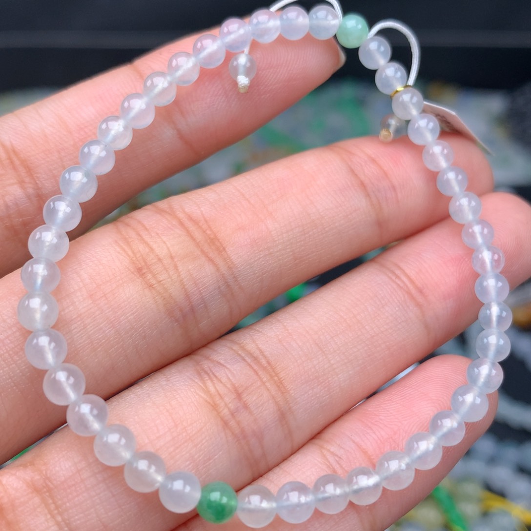 翡翠手链未镶嵌‼️新品‼️