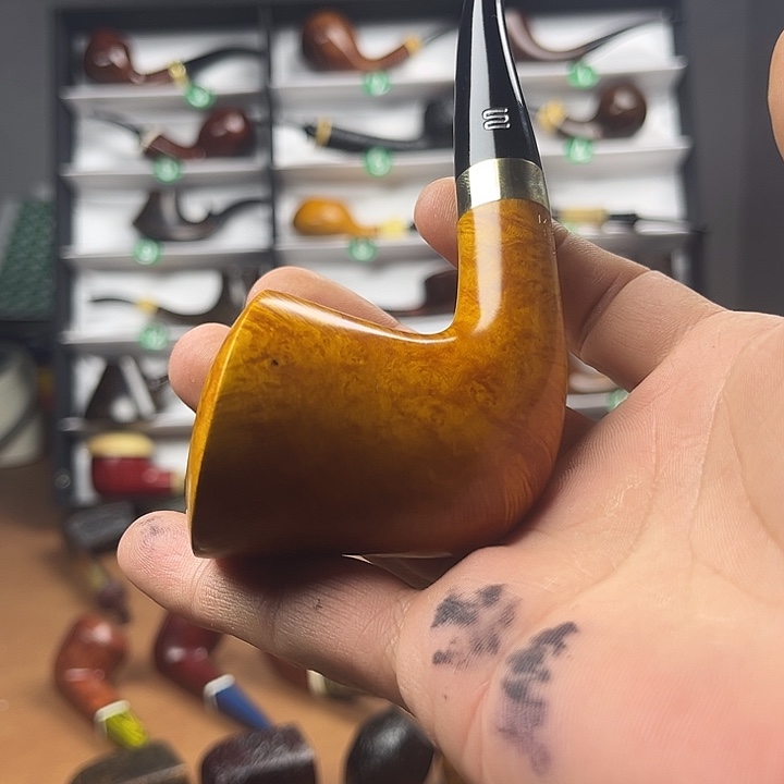 石楠木烟斗手工制作工艺制作