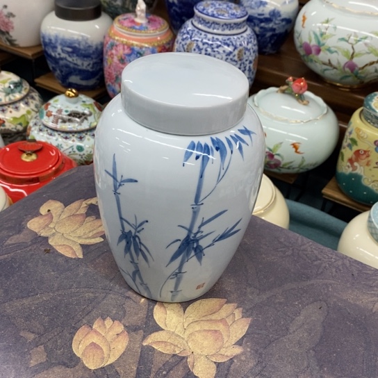 瓷片陶瓷茶叶罐密封罐