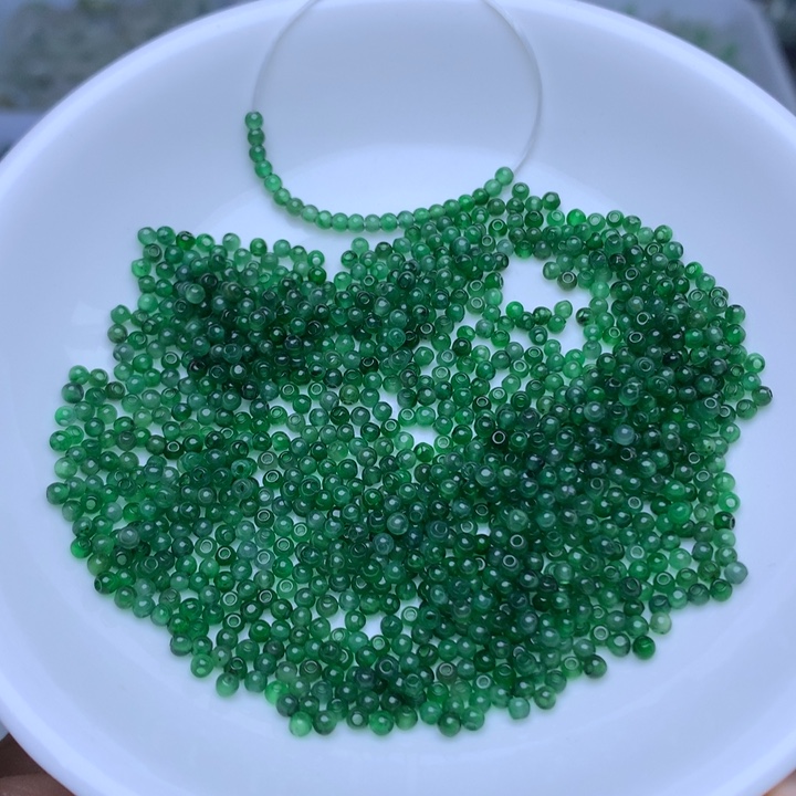 散珠翡翠卡2冰阳绿50个