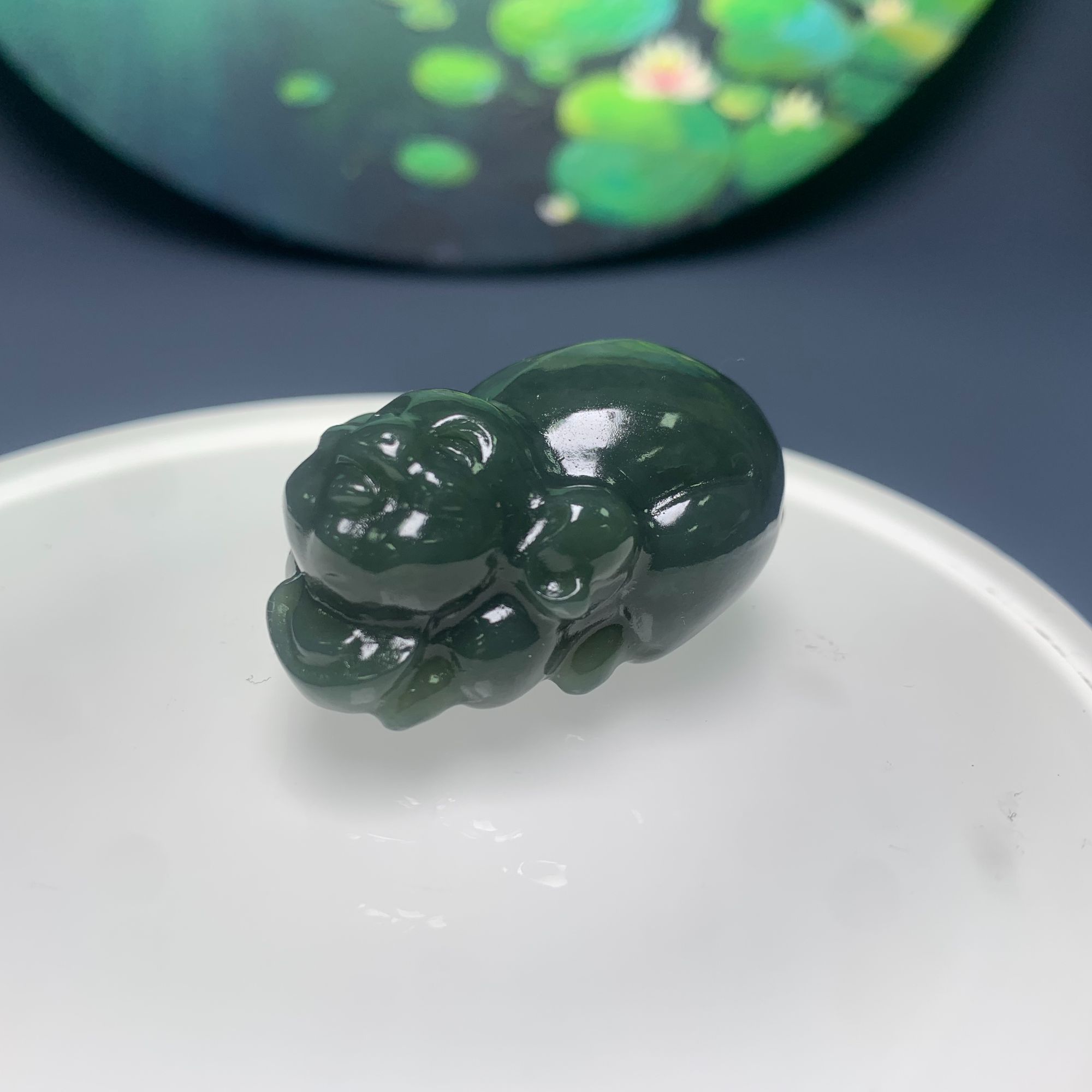 D011珠宝玉石精选和田玉吊坠
