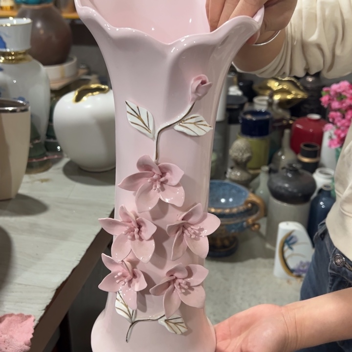 瓶高37口14公分微瑕捡漏