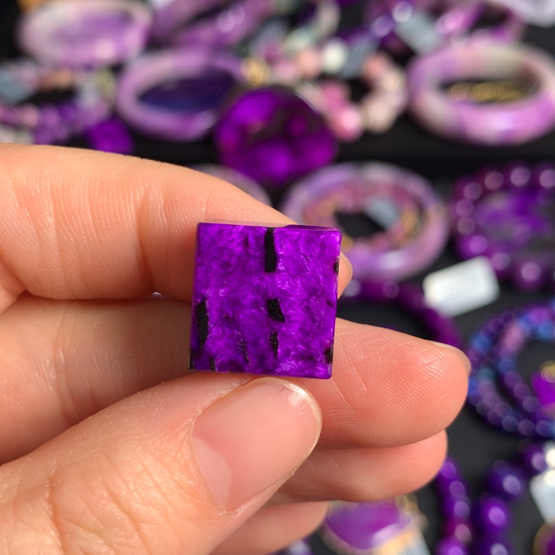 苏纪石（舒俱来）丝绒裸石未镶嵌