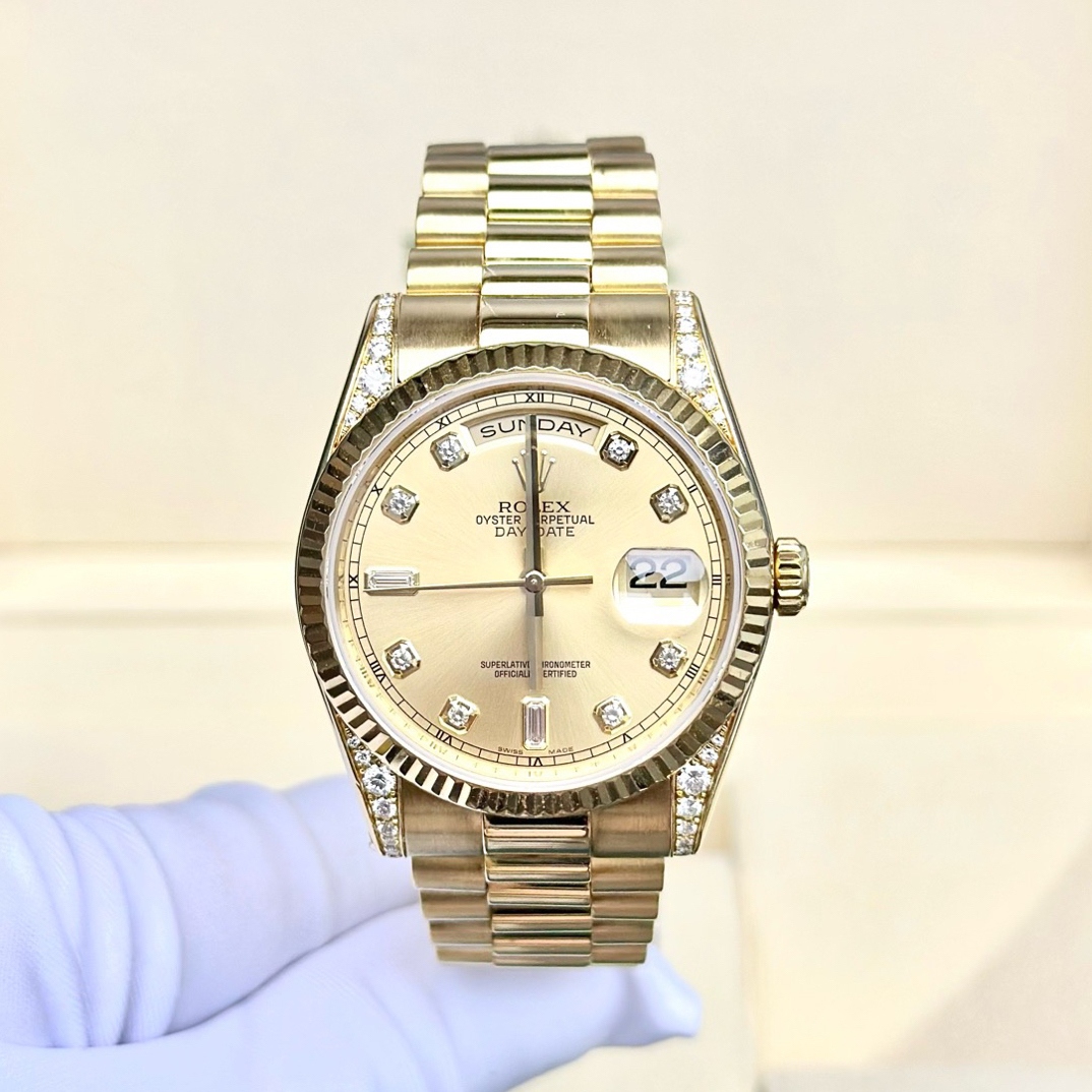 Rolex/99新/118238/星期日历/36mm/单表