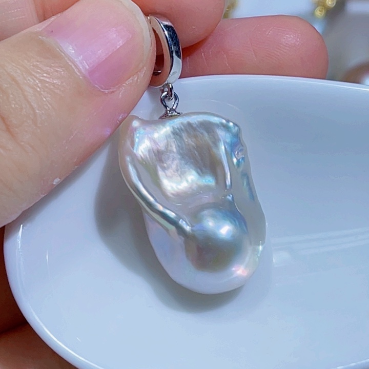 淡水珍珠未镶嵌颈饰