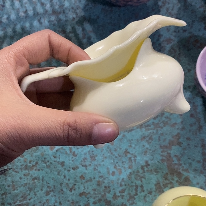 摆件陶黄稀土茶漏