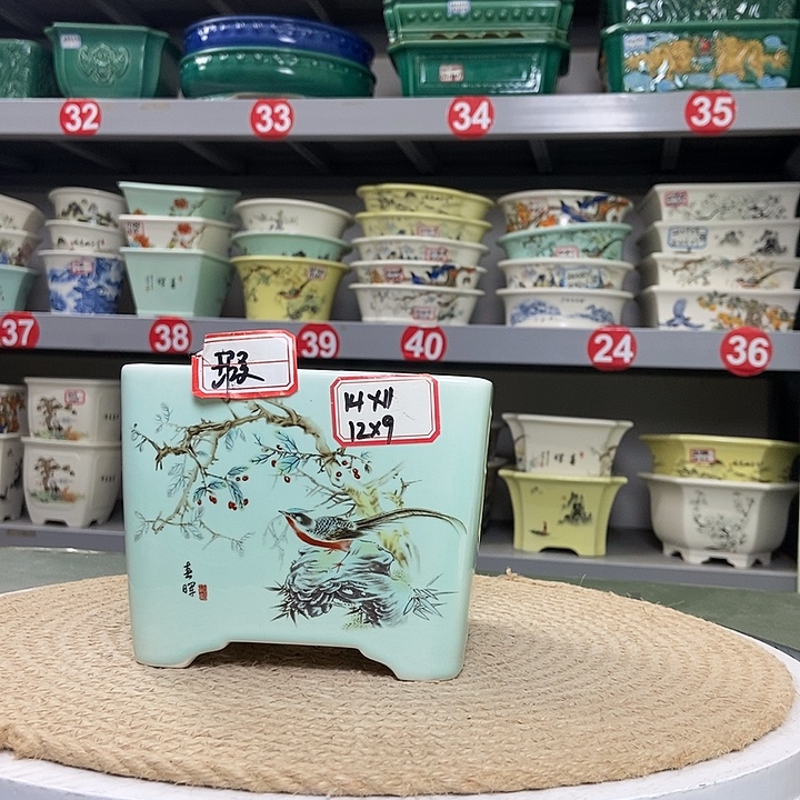 紫砂紫砂花盆1536