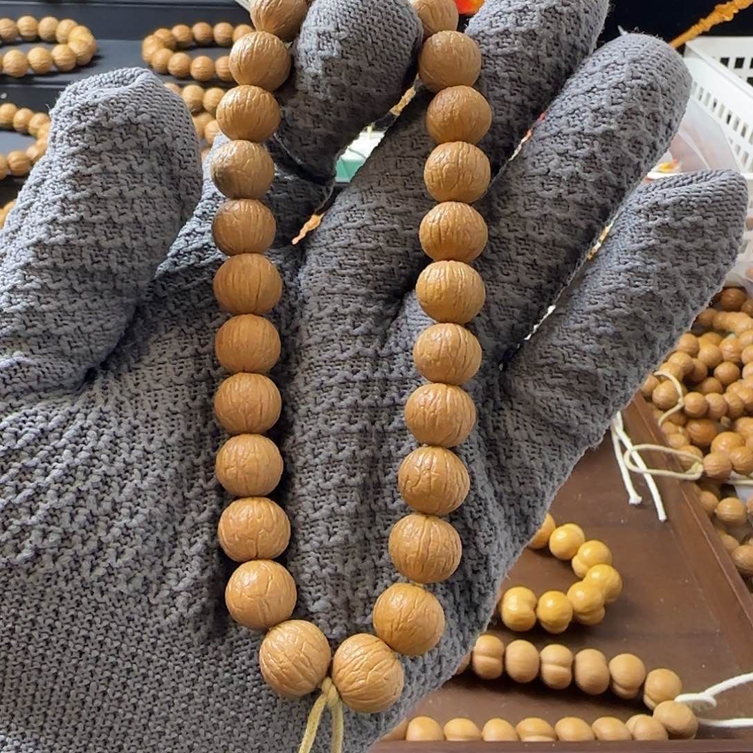 猴头核桃把件12小全品凤羽猴头手持