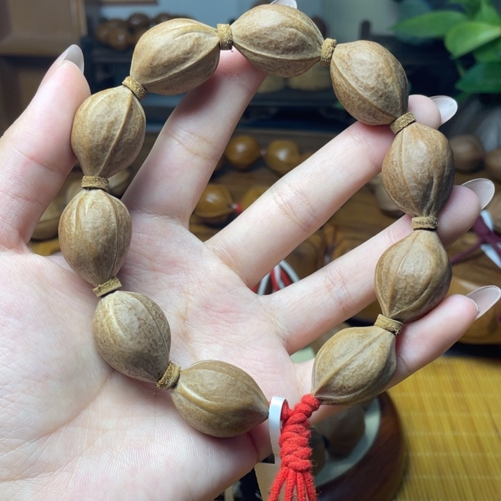 橄榄核手串/手链梅林铁核18.25