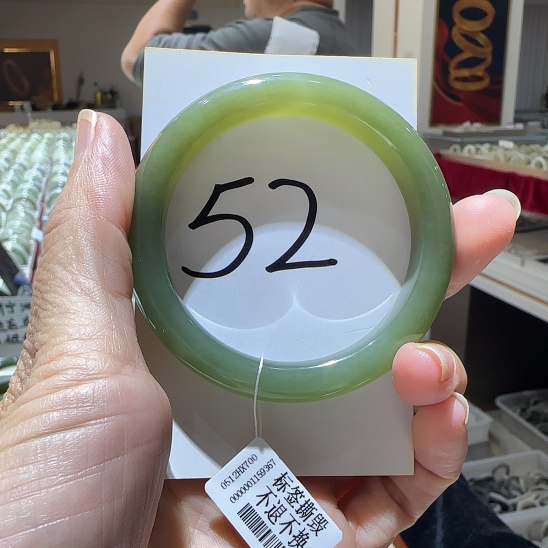 和田玉未镶嵌手镯810