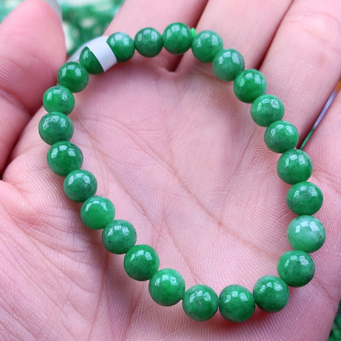 未镶嵌手链翡翠手串