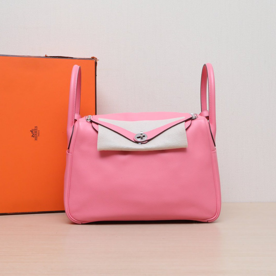 99新 Hermes/爱马仕 【娇】Lindy 30 单肩包 EC皮 Y刻 071170
