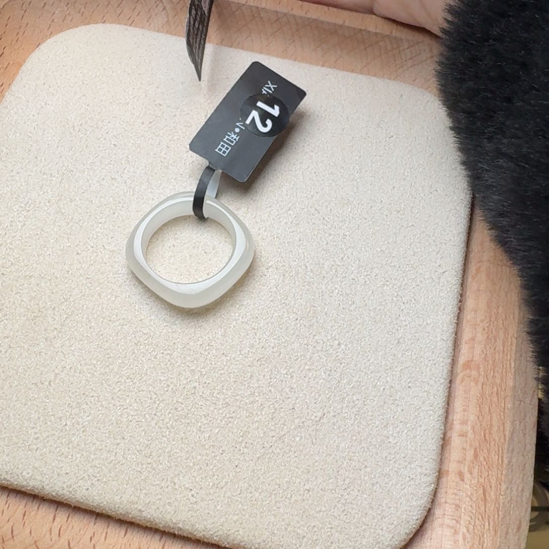 和田玉戒指未镶嵌*️****