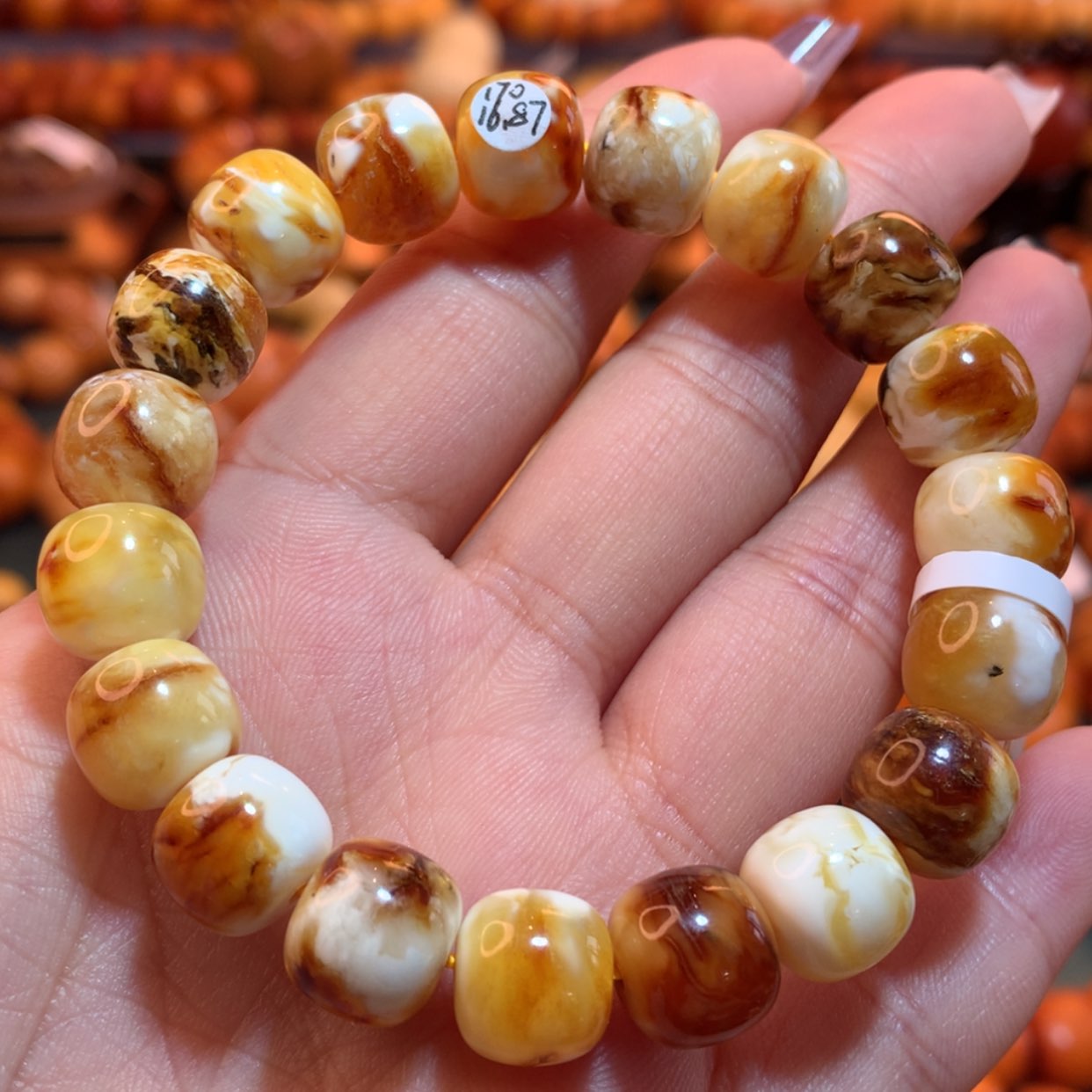 【闪购商品】蜜蜡手串未镶嵌蜜蜡手串