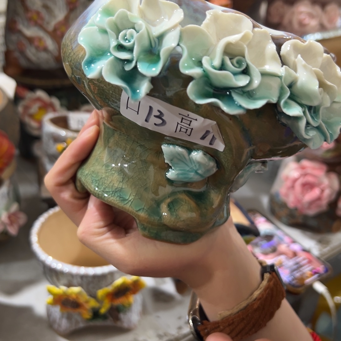 花盆，拍满20发货，退款拉黑
