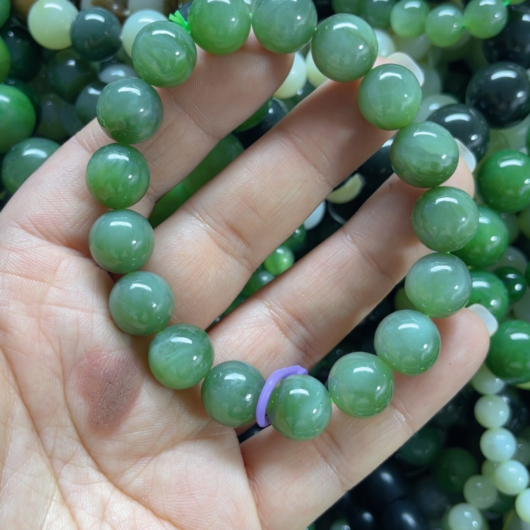 和田玉手链未镶嵌