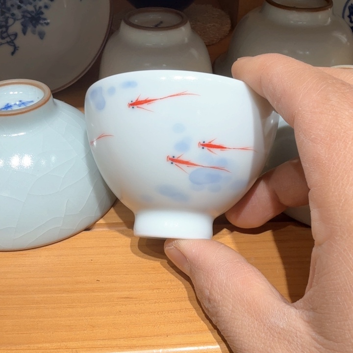 汝窑小红鱼不开片喜欢的可以拍
