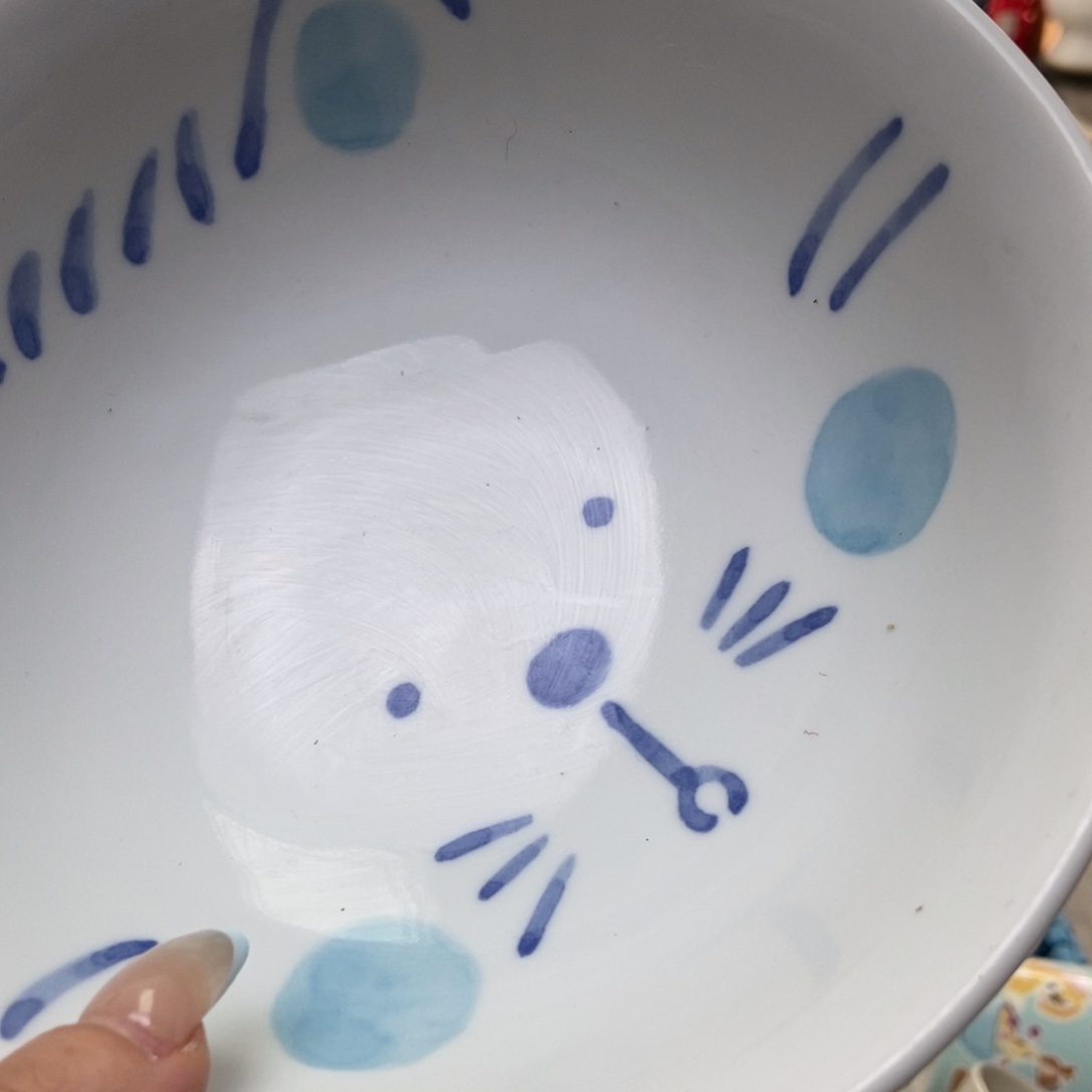 摆件毛***萝陶瓷默认哈哈哈哈