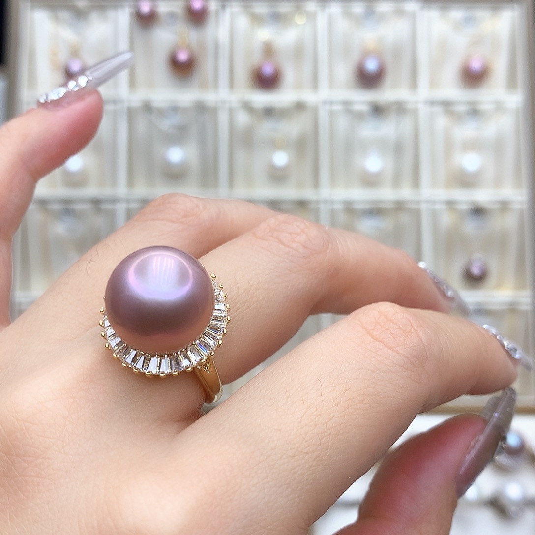 淡水珍珠吊坠(赠链)合金