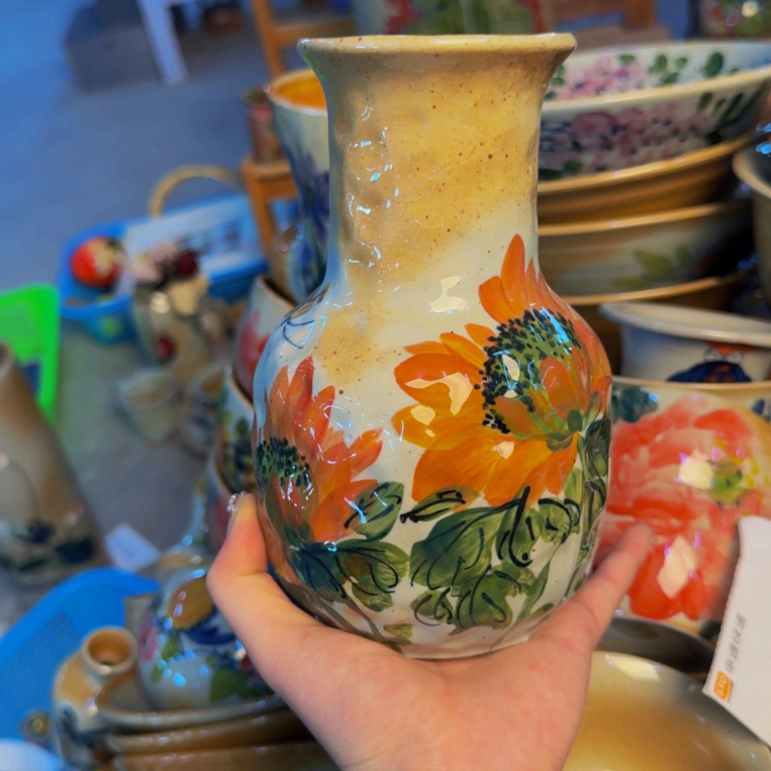 瓷片景德镇陶瓷手工手绘