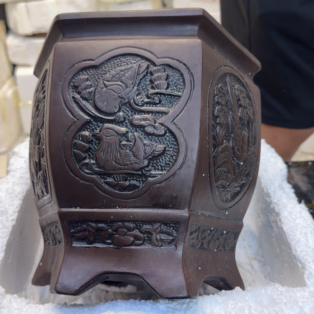 紫砂花盆瑕疵是不