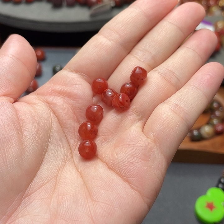 未镶嵌单珠7多样性发1南红玛瑙