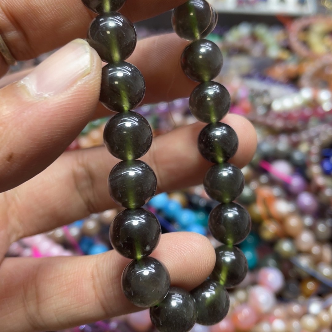 紫晶颈饰银S800镀金镶嵌