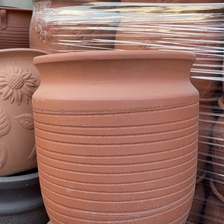 花盆紫砂口30高35宜兴紫砂 