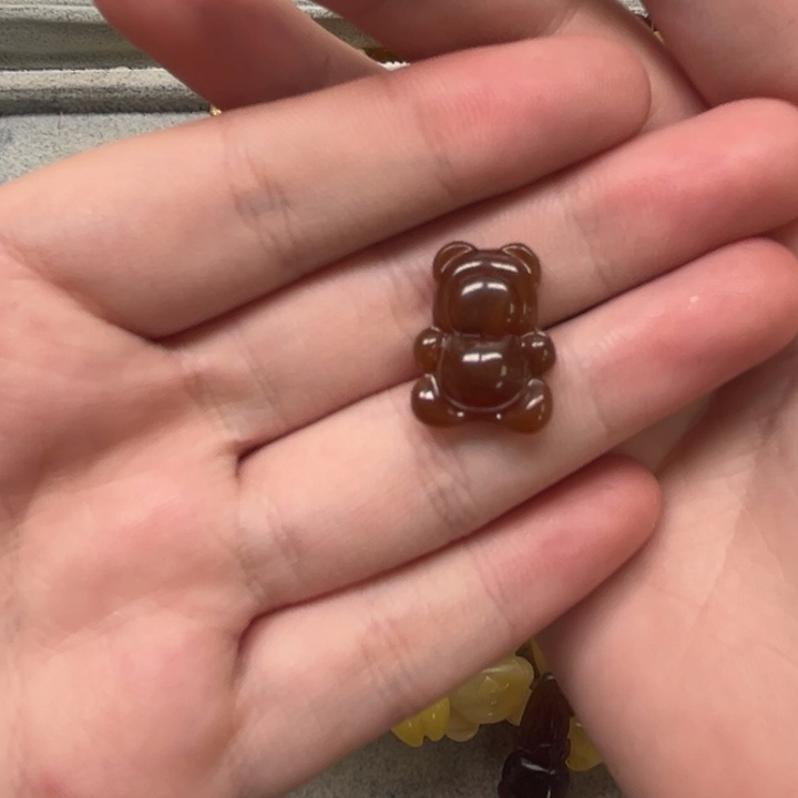 裸石琥珀未镶嵌?****a天然蜜蜡配件