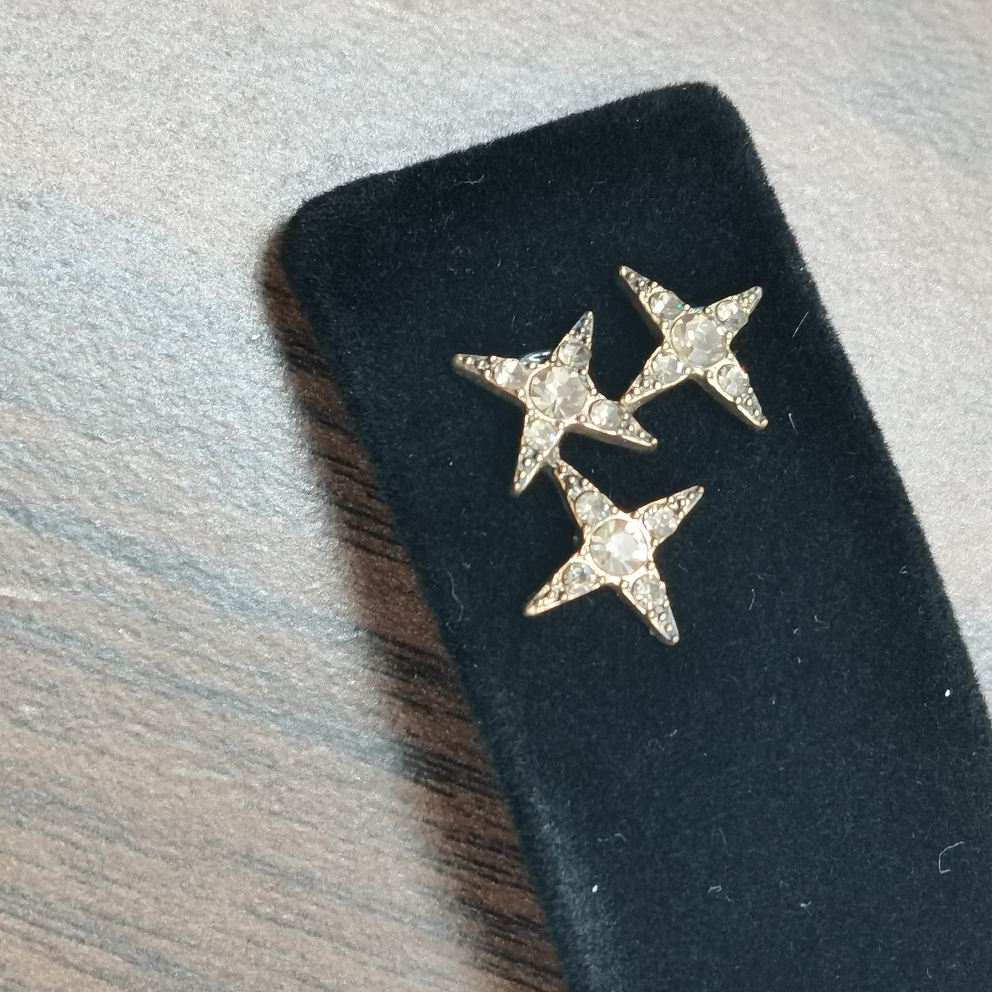 丝绒发夹星星刘海夹026