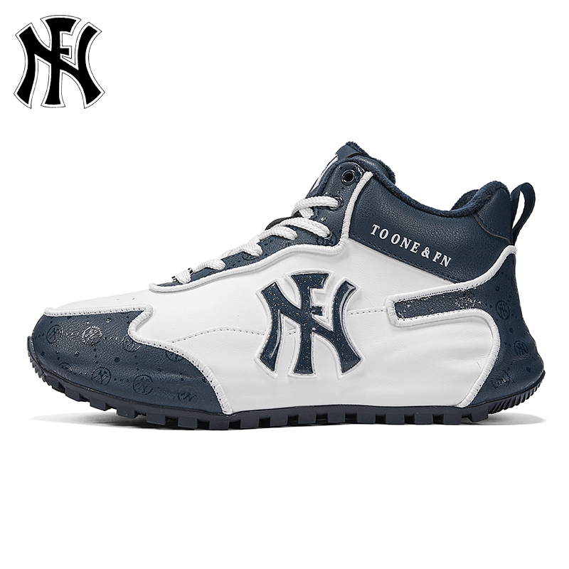 FN【加绒加厚】秋冬季新款手工运动休闲鞋户外增高潮流包底鞋男鞋