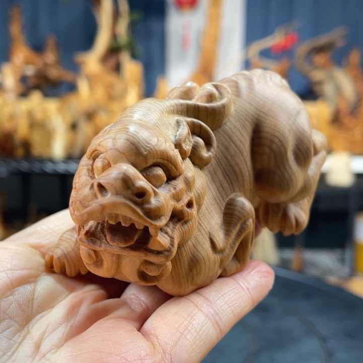 柏木（崖柏）手把件