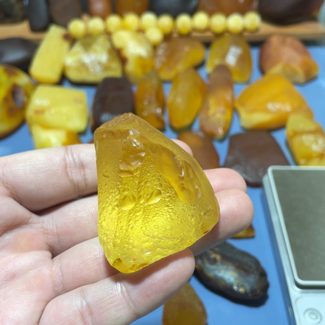 新***彬定制蜜蜡未镶嵌波罗的海琥珀蜜蜡