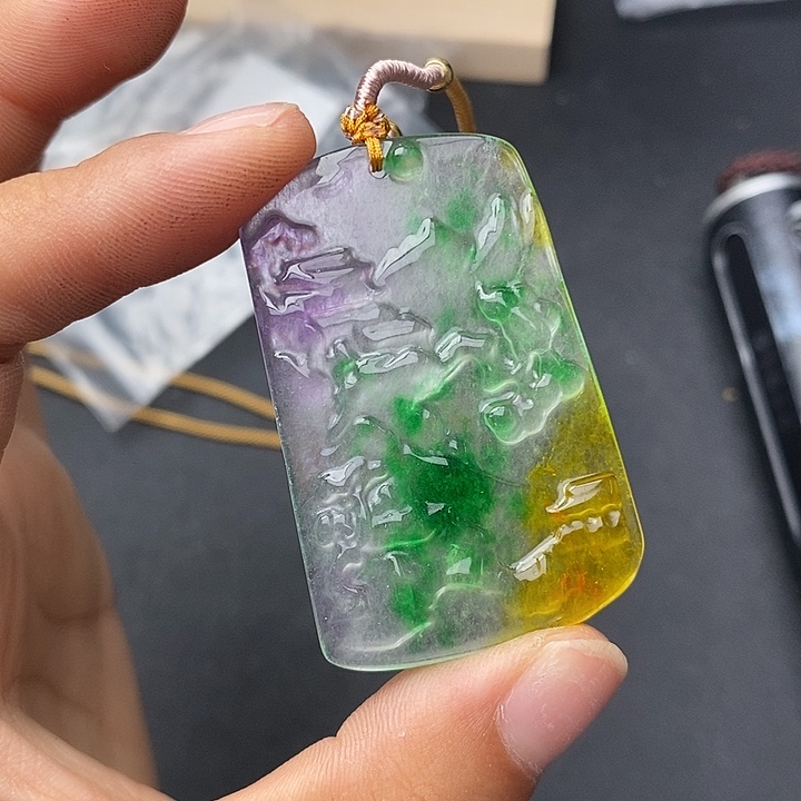 翡翠未镶嵌颈饰212手串