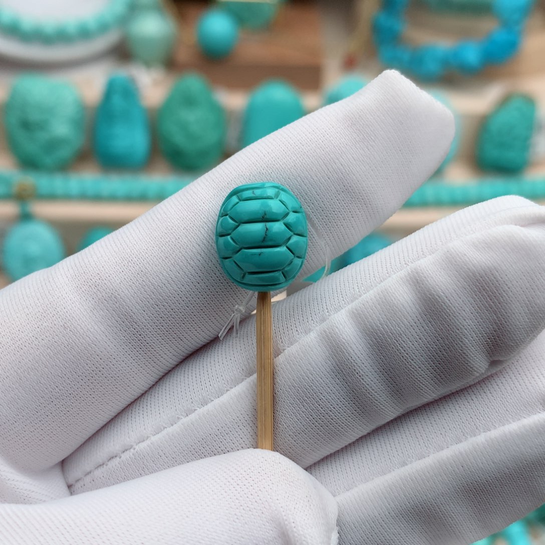 绿松石珠宝奇石未镶嵌