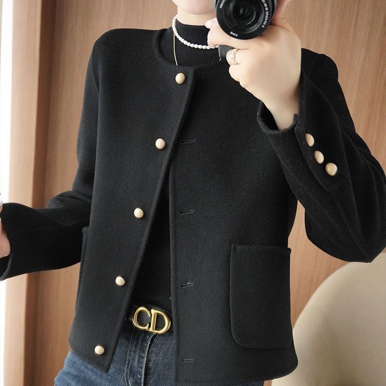 编码301-315女装遮肉显瘦加绒加厚外套毛衣裤子